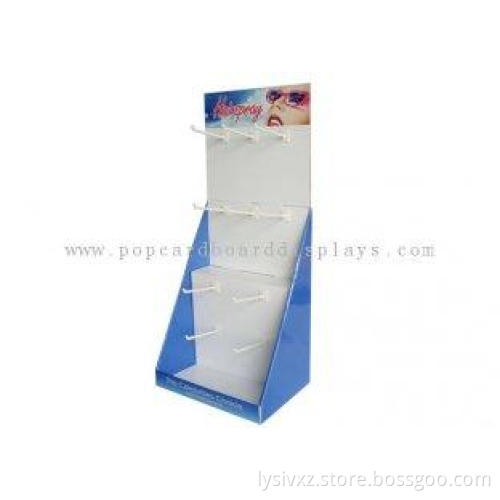 White Cardboard Counter Displays Stands ENCD029 for hang